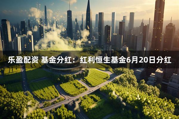 乐盈配资 基金分红：红利恒生基金6月20日分红